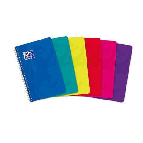 OXFORD Carnet Color Life 11x17cm Petits Carreaux 5mm 100 Pages Reliure