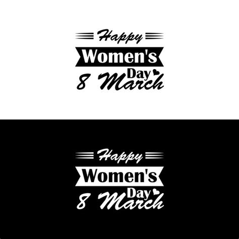 Premium Vector Happy Womens Day T Shirt Typography Design