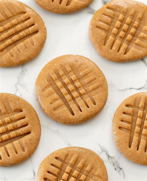 2 Ingredient No Bake Peanut Butter Cookies No Flour Butter Eggs Or