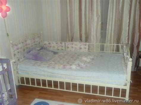 Кровать кованная – купить онлайн на Ярмарке Мастеров – S26CORU ...