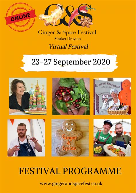 Virtual Festival Archives - Ginger and Spice Festival