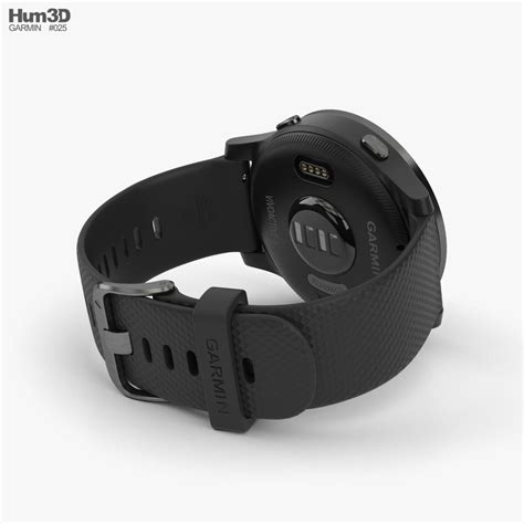 Garmin Vivoactive 4 Black 3D model - Download Smart watch on 3DModels.org