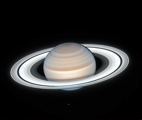 NASA Hubble Space Telescope Captures Stunning Image of Saturn and its Ring System in the ...