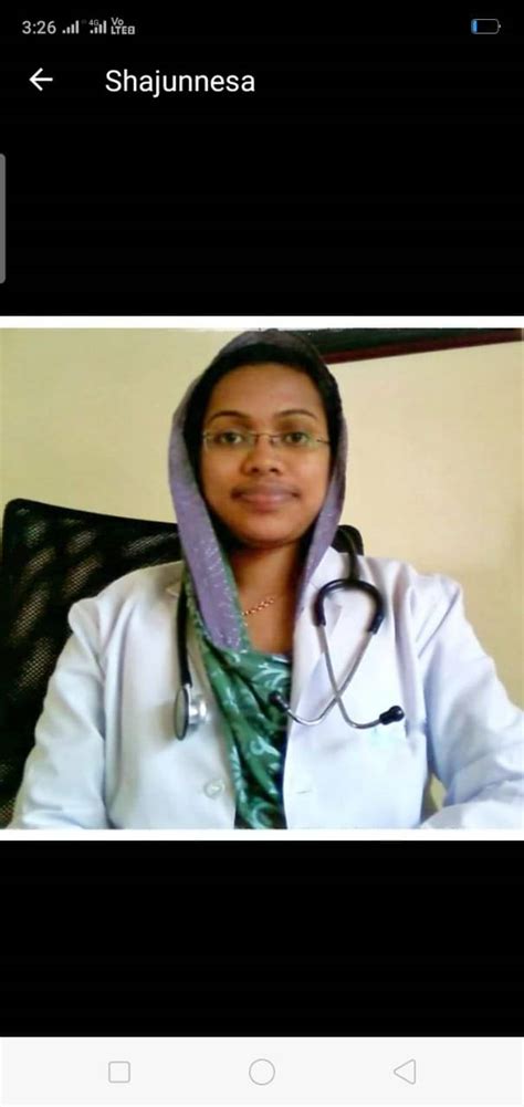 Dr Shajunnisa Sidique Book Appointment Consult Online View Fees