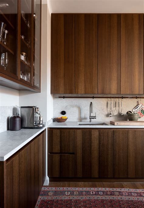 Walnut Kitchen Cabinets And An Eclectic Scandinavian Interior Design