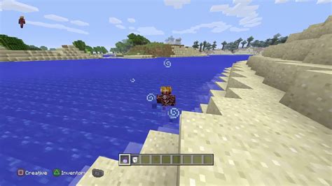 How To Swim Really Fast Through Water In Minecraft Youtube