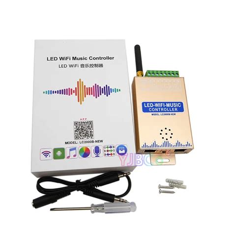 Wifi SPI Music Spectrum Controller For LED Digital Pixel Strip 1024