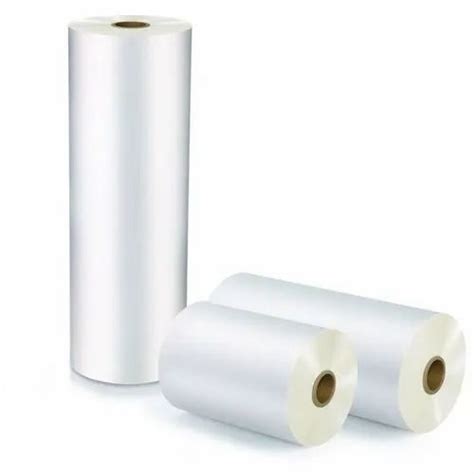 Plain Hot Lamination Bopp Film Packaging Type Roll At Rs Kilogram