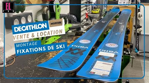 Montage Des Fixations De Skis Alpins Atelier ELPRO YouTube