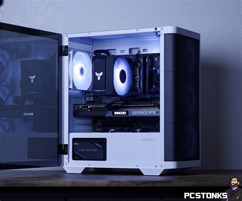 Черно-белый ПК 150-160К | Ryzen 7500F + RTX 4070 Ti - PCstonks