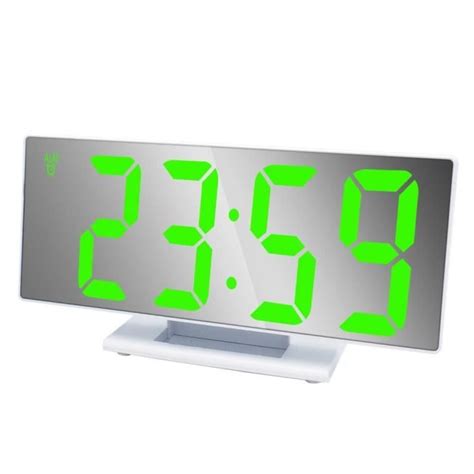 Miroir Num Rique Horloge Lectronique Grand Cran Lcd Num Rique