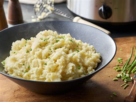 Slow Cooker Loaded Mashed Potatoes Swanson