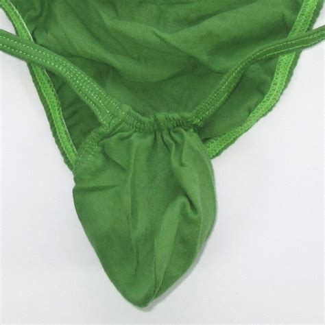 K C Mens Underwear Tanga Bikini Contoured Pouch Fine Cotton Jersey Ebay