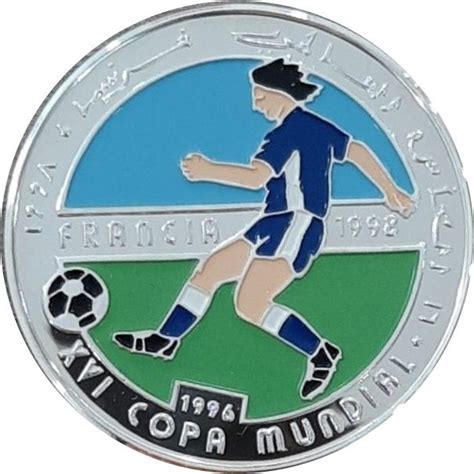 Pesetas Coupe Du Monde De Football France Sahara