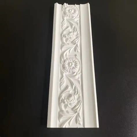 Polyurethane Ceiling Cornice Pu Carved Molding Waterproof Polyurethane