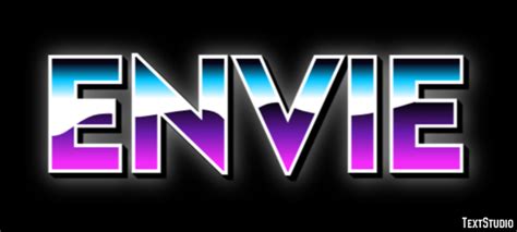 Envie Text effect and logo design Word | TextStudio