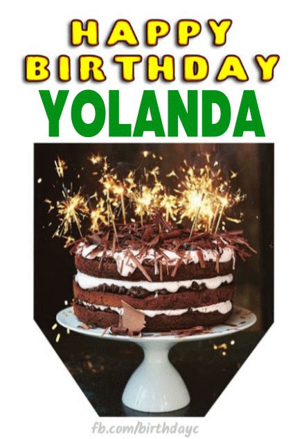 YOLANDA | Happy Birthday