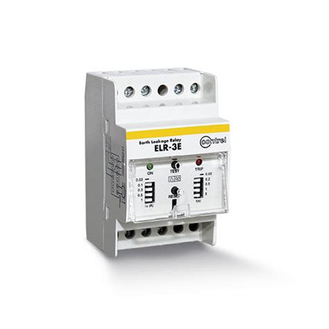 Relé de proteção de fuga à terra ELR 3E Contrel elettronica 2 NA