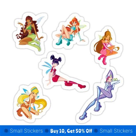 Winx Club Set Charmix Sticker For Sale By DudleyTimothy En 2023