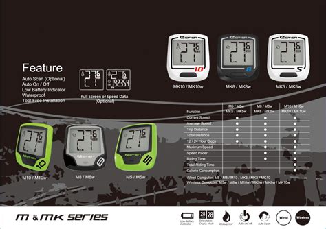 M M W Wired Wireless Bike Computer Topaction