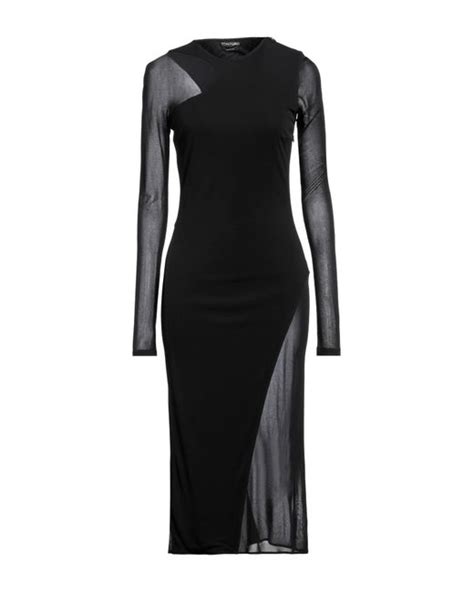 Tom Ford Midi Dress In Black Lyst