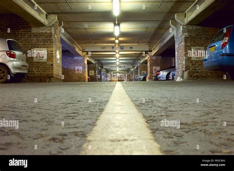 Underground NCP car park Manchester Stock Photo - Alamy