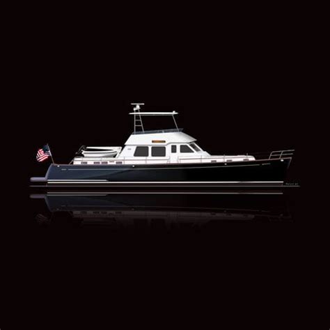 Yate a motor de crucero 60 Reliant Yachts clásico con fly con