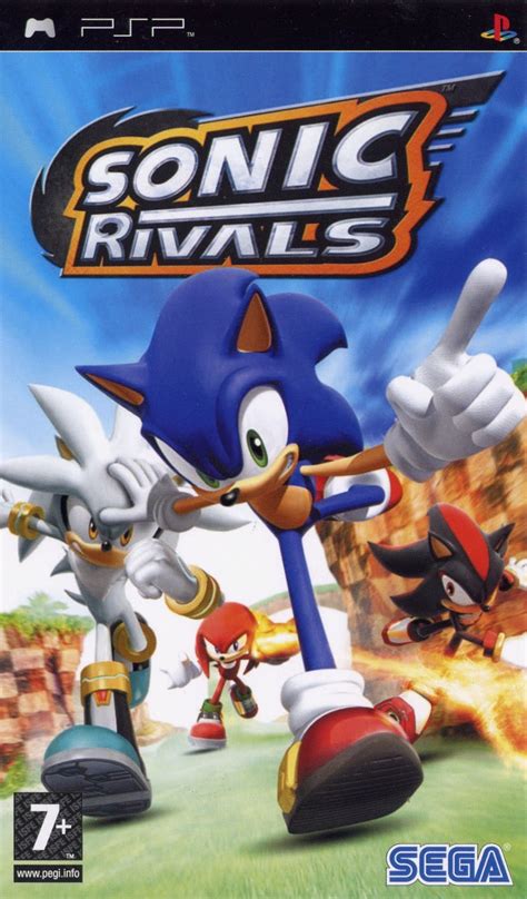 Купить Sonic Rivals для PSP б/у в наличии СПБ PiterPlay.com