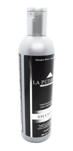 La Puissance Matizador Black Shampoo Pelo Rubio Gris X Ml En Venta