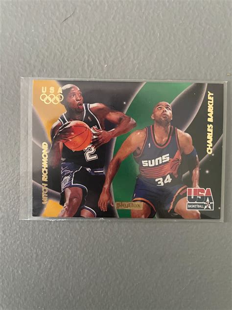 Charles Barkley / MItch Richmond 1996 Skybox USA #71 Base Price Guide