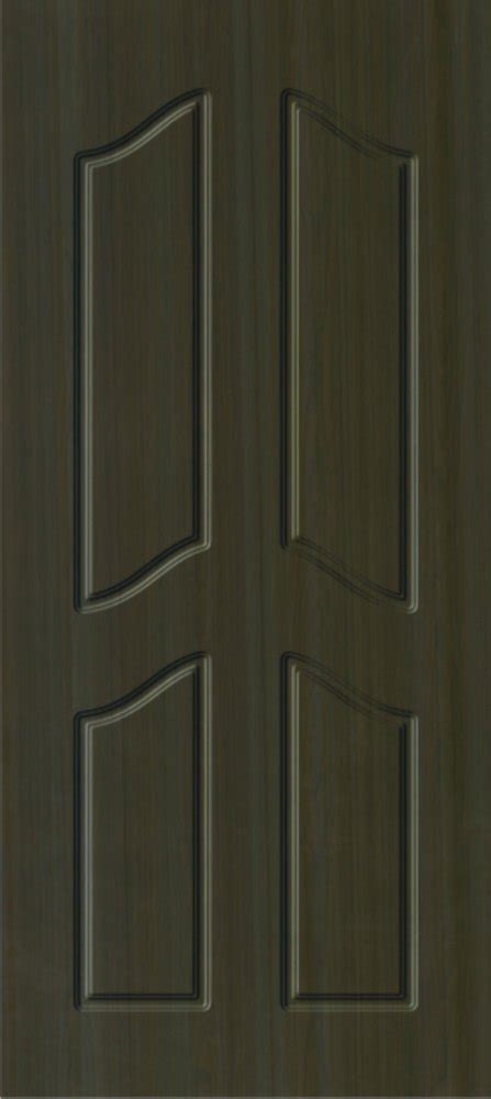 Anni Doors Dark Brown Membrane Door For Home Door Height 6 2 Feet At