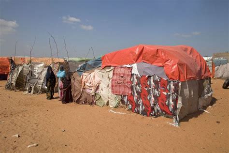 Picture of Mogadishu Refugee Camp (Somalia): Refugees from around the ...