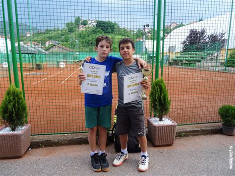 Justin Ilic Amir Skrijelj GTA OPEN 2019 U12 GTA Akademija Sarajevo