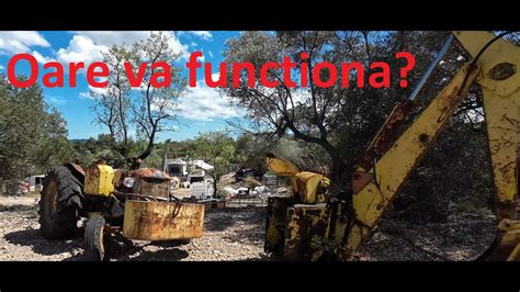 Repararea Excavatorului Ebro Super Fordson Super Major Youtube