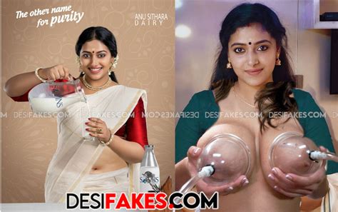 Sexy Anu Sithara Boobs Press Nude Sex Photos Hq Desi Fakes Edit Work