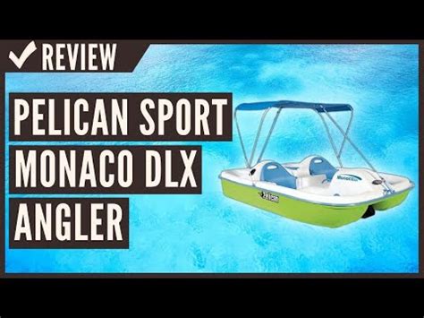 Pelican Sport Pedal Boat Monaco Dlx Angler Review Youtube