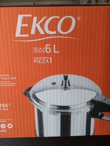 Olla Expres Ekco 6 Litros Envio Gratis 670 00 En Mercado Libre