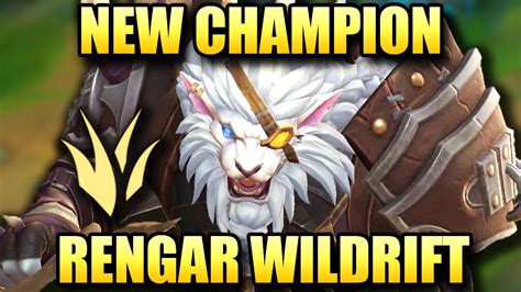 New Champion Rengar In Wild Rift Rengar Is Just Not Balanced This