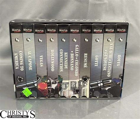 VHS La Cosa Nostra The Mafia An Expose And The Godfather 1 3 Sets Boxes