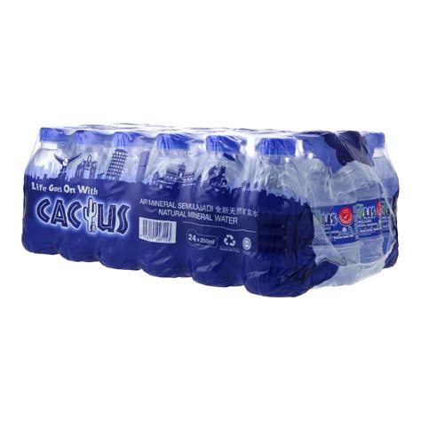 Cactus Mineral Water 250ml X 24s Sernan