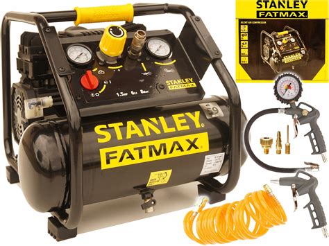 Stanley Fatmax Kompresor Bezolejowy Db L Zestaw B Br Stf Za