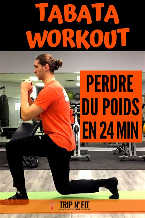 Entra Nement Tabata Perte De Poids En Minutes Trip N Fit