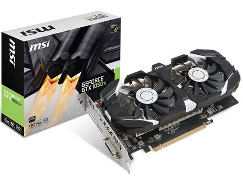 MSI Announces its GeForce GTX 1050 Gaming Series | TechPowerUp