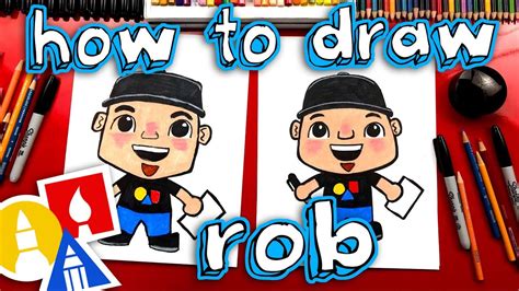 How To Draw Rob From Art For Kids Hub 78