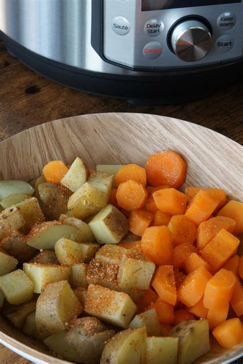 Instant Pot Potatoes & Carrots - A Pressure Cooker Kitchen