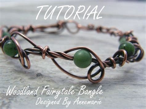 Wire Wrapped Bracelet Tutorial Pdf By Designedbyannemarie