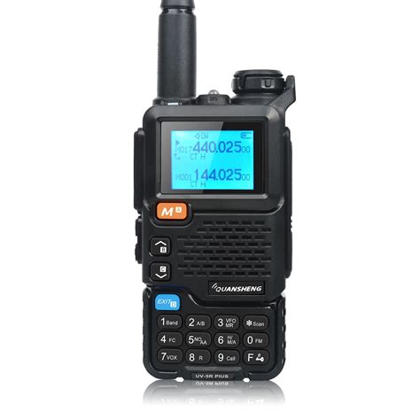 Walkie Talkie Quansheng UV 5R PLUS 50 600MHz Full Band Cross Band NoAA