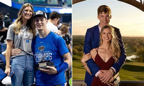 Duke Devils Star Kyle Filipowski And Fiancée Caitlin Hutchinson