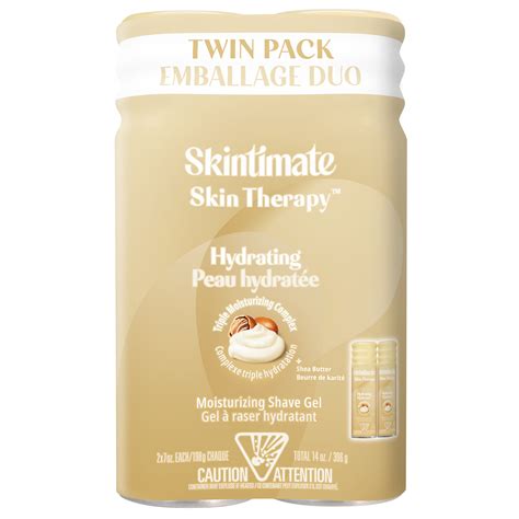 Skintimate Skin Therapy Hydrating Women S Shave Gel Twin Pack 14 Oz