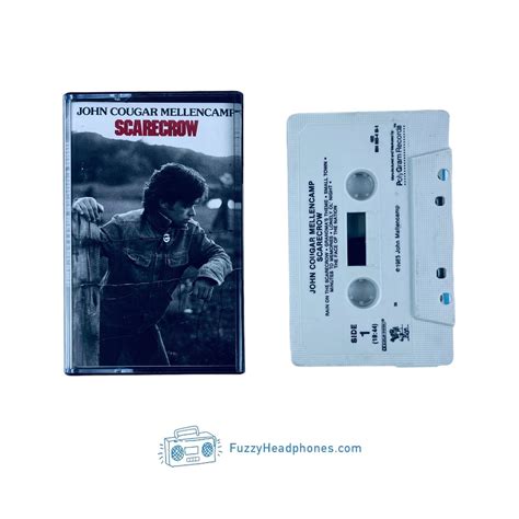 John Cougar Mellencamp Scarecrow Cassette Tape Small Town Lonely